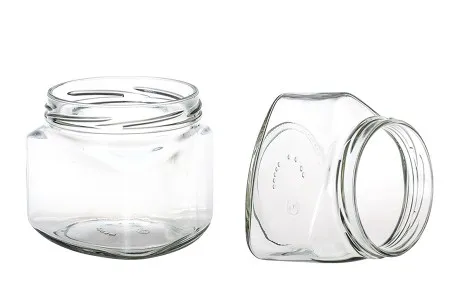 Trouglasta tegla za sos ili med 370mL - bez zatvarača-5