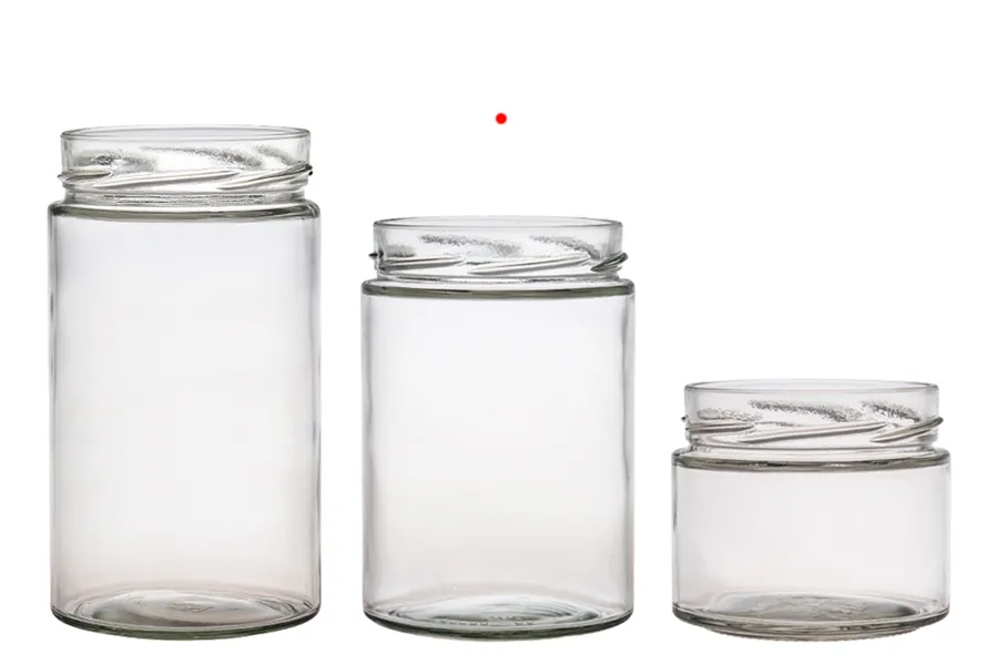 Staklena tegla 580mL Plus (za T.O.82 Deep zatvarač) - bez zatvarača