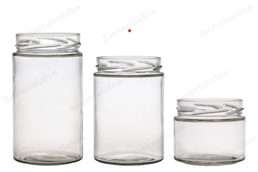 Staklena tegla 580mL Plus (za T.O.82 Deep zatvarač) - bez zatvarača-grupa_slika