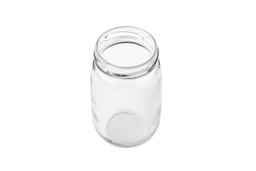 Staklena zaobljena tegla 190mL - bez zatvarača Staklena zaobljena tegla 190mL - bez zatvarača