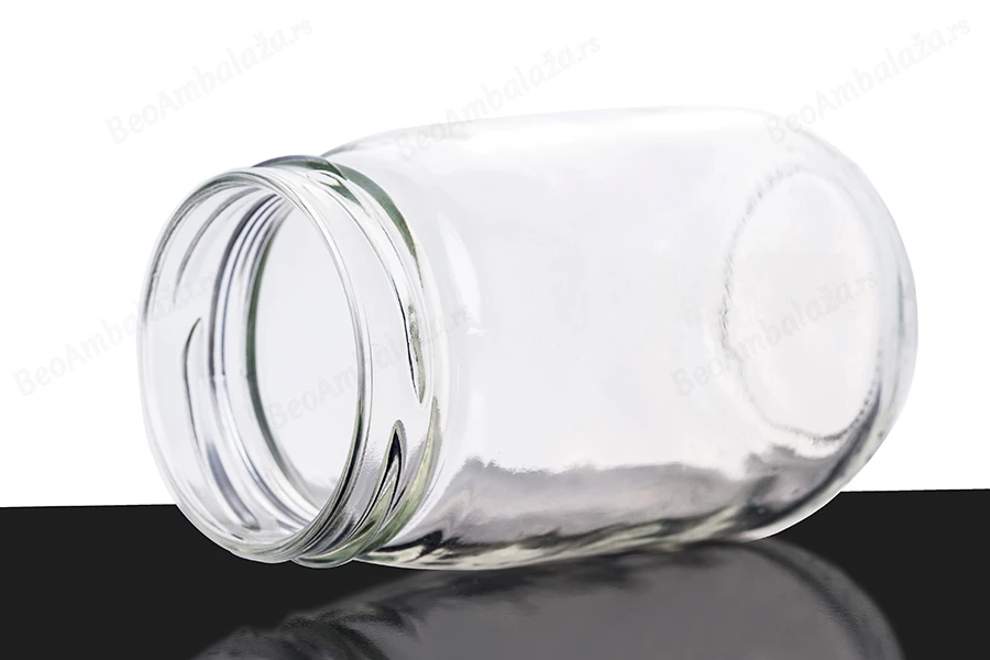 Staklena zaobljena tegla 190mL - bez zatvarača-grupa_slika