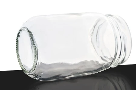 Staklena zaobljena tegla 190mL - bez zatvarača-5