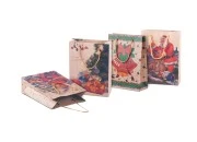 Božićna kesa sa ručkom od kanapa 150x60x200mm, u 4 dizajna - 20 kom-slika_proizvoda