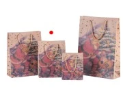 Božićna kesa sa ručkom od kanapa 150x60x200mm, u 4 dizajna - 20 kom-grupa_slika