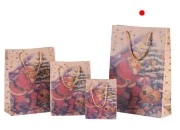 Božićna kesa sa ručkom od kanapa 240x80x330mm, u 4 dizajna - 20 kom-grupa_slika