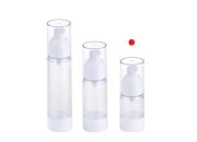 Airless plastična providna flašica 15mL za kreme