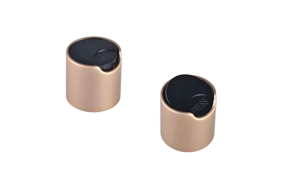 Plastični disk top zatvarač sa aluminijumskom presvlakom i crnim diskom PP 28 Plastični disk top zatvarač sa aluminijumskom presvlakom i crnim diskom PP 28