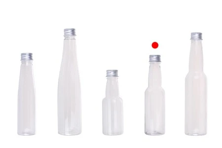 Plastična providna flašica 100mL sa aluminijumskim zatvaračem i zaptivkom - 12 kom-5
