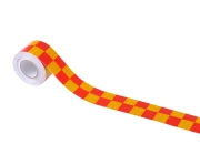 Samolepljiva PVC traka za obeležavanje žute i crvene boje širine 50 mm - rolna od 10 metara-slika_proizvoda