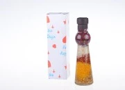 Staklena flašica 100mL sa semenkama, za dekoraciju kuhinje