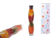 Staklena bočica 320mL sa povrćem, za dekoraciju kuhinje-dimenzije_slike