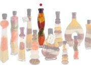 Staklena bočica 320mL sa povrćem, za dekoraciju kuhinje-grupa_slika