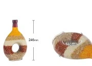 Staklena flaša 600mL sa raznim semenkama, za dekoraciju kuhinje Staklena flaša 600mL sa raznim semenkama, za dekoraciju kuhinje