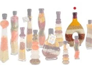 Staklena flaša 600mL sa raznim semenkama, za dekoraciju kuhinje Staklena flaša 600mL sa raznim semenkama, za dekoraciju kuhinje