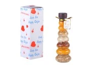 Staklena bočica 100mL sa semenkama, za dekoraciju kuhinje-dimenzije_slike