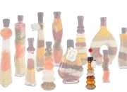 Staklena bočica 100mL sa semenkama, za dekoraciju kuhinje-grupa_slika