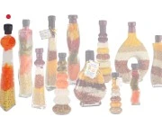 Staklena bočica 260mL sa povrćem, za dekoraciju kuhinje-grupa_slika