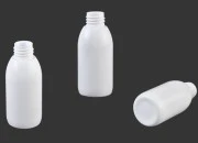 Plastična bela flašica 50mL (PP20), bez zatvarača - 12 kom