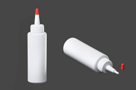 Plastična flašica 100mL sa uzanim vrhom i navojnim zatvaračem - 12 kom-1