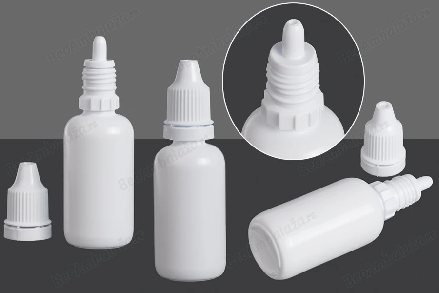 Plastična flašica 30mL, sa zatvaračem i kapalicom - 100 kom-slika_proizvoda