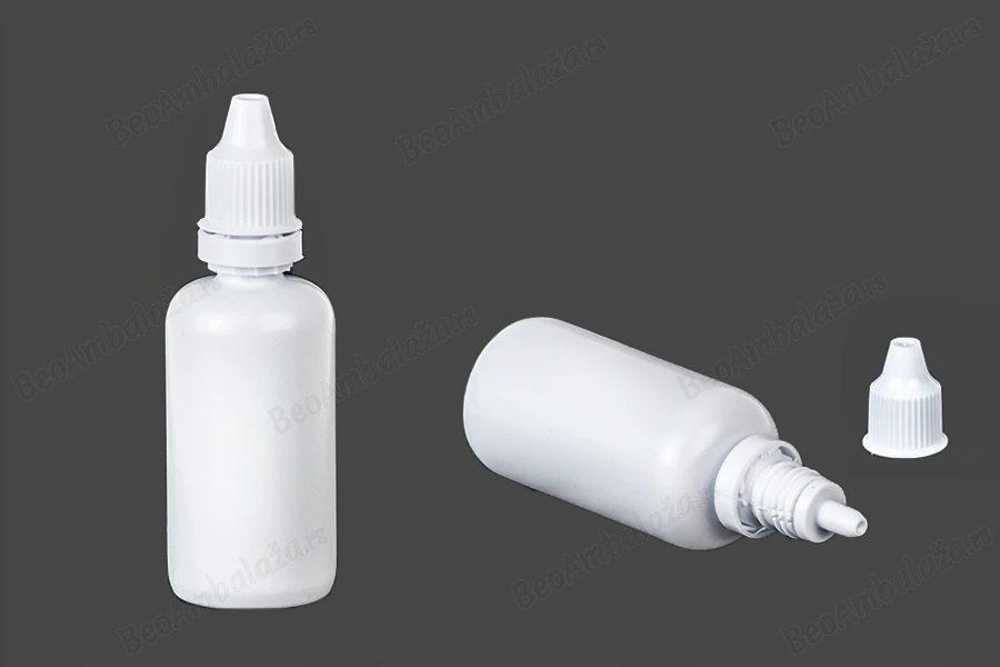 Plastična flašica 50mL, sa zatvaračem i kapalicom - 100 kom-slika_proizvoda
