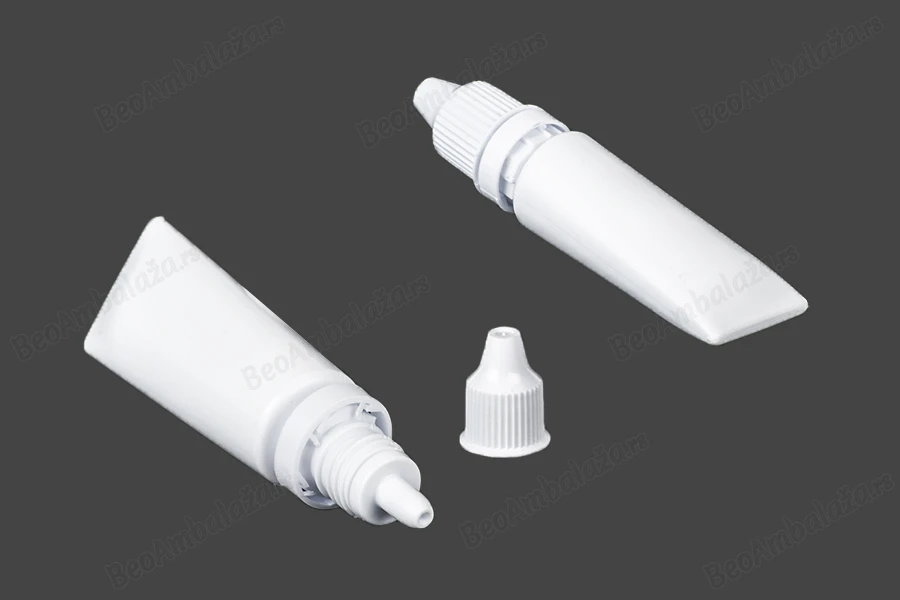 Plastična bela tubica 15mL - 12 kom-slika_proizvoda