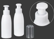 Plastična bela flaša 100mL PP 24