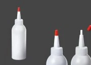 Plastična flašica 150mL sa uzanim vrhom i navojnim zatvaračem - 12 kom