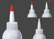 Plastična flašica 150mL sa uzanim vrhom i navojnim zatvaračem - 12 kom