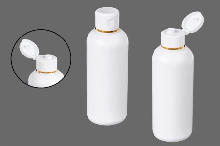 Bela plastična flašica 150mL, PP 24-10