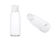 Plastična flašica 75mL sa navojnim zatvaračem i širokim grlom