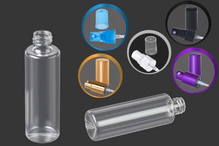Plastična providna flašica 50mL (PP18), bez zatvarača - 12 kom-1