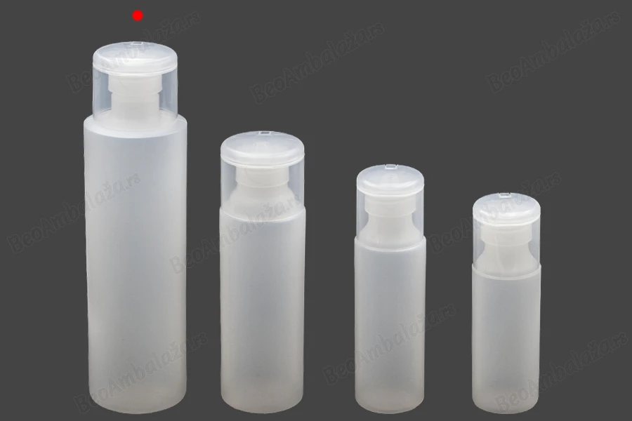 Plastična poluprovidna flašica 500mL, sa flip top zatvaračem-grupa_slika