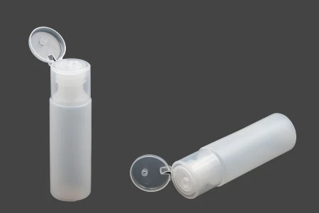 Plastična poluprovidna flašica 130mL, sa flip top zatvaračem-2