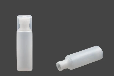 Plastična poluprovidna flašica 130mL, sa flip top zatvaračem-3