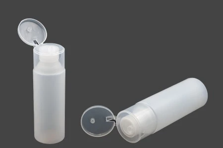 Plastična poluprovidna flašica 250mL, sa flip top zatvaračem-2