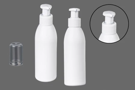 Plastična bela flašica 150mL PP24-9