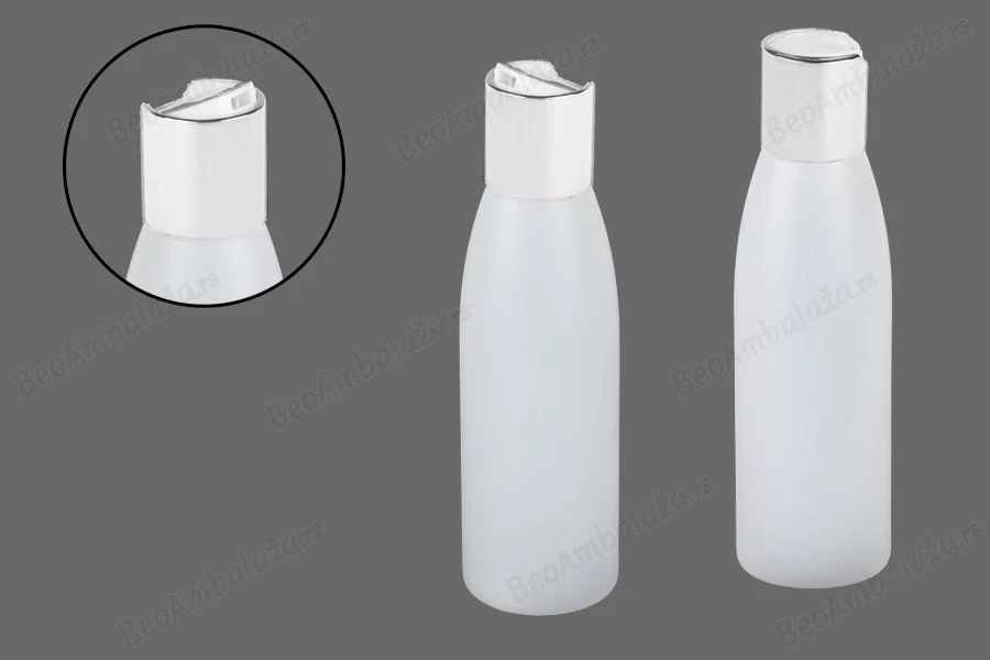 Plastična poluprovidna flašica 200mL, PP 24-