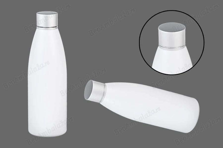 Bela plastična flašica 200mL PP24-