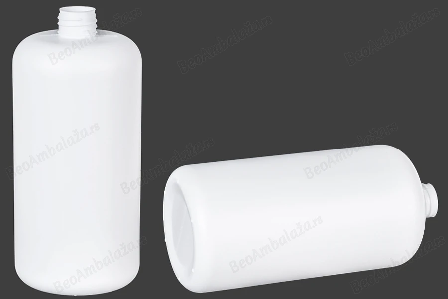 Plastična bela flaša 1000mL PP 28 - 12 kom-