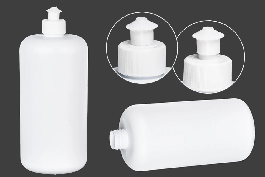 Plastična bela flaša 1000mL PP 28 - 12 kom