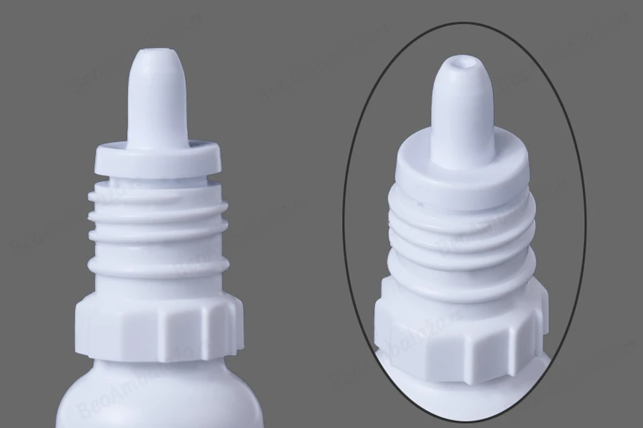 Plastična flašica 5mL, sa zatvaračem i kapalicom - 100 kom-