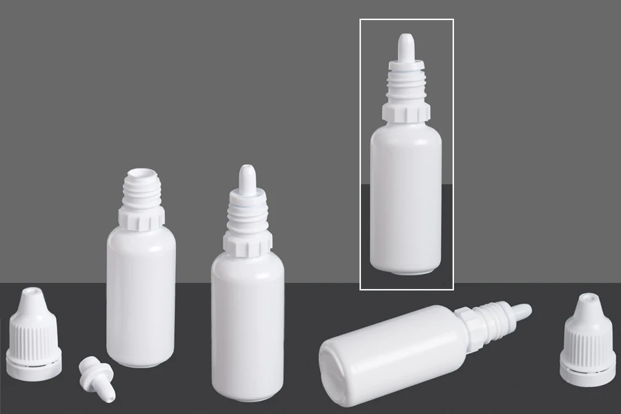 Plastična flašica 20mL, sa zatvaračem i kapalicom - 100 kom Plastična flašica 20mL, sa zatvaračem i kapalicom - 100 kom