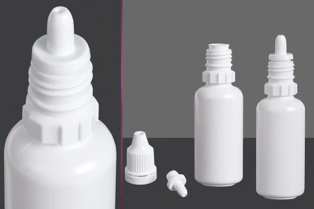 Plastična flašica 20mL, sa zatvaračem i kapalicom - 100 kom-5
