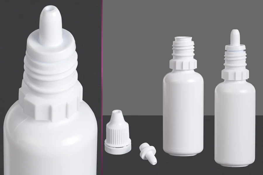 Plastična flašica 20mL, sa zatvaračem i kapalicom - 100 kom Plastična flašica 20mL, sa zatvaračem i kapalicom - 100 kom