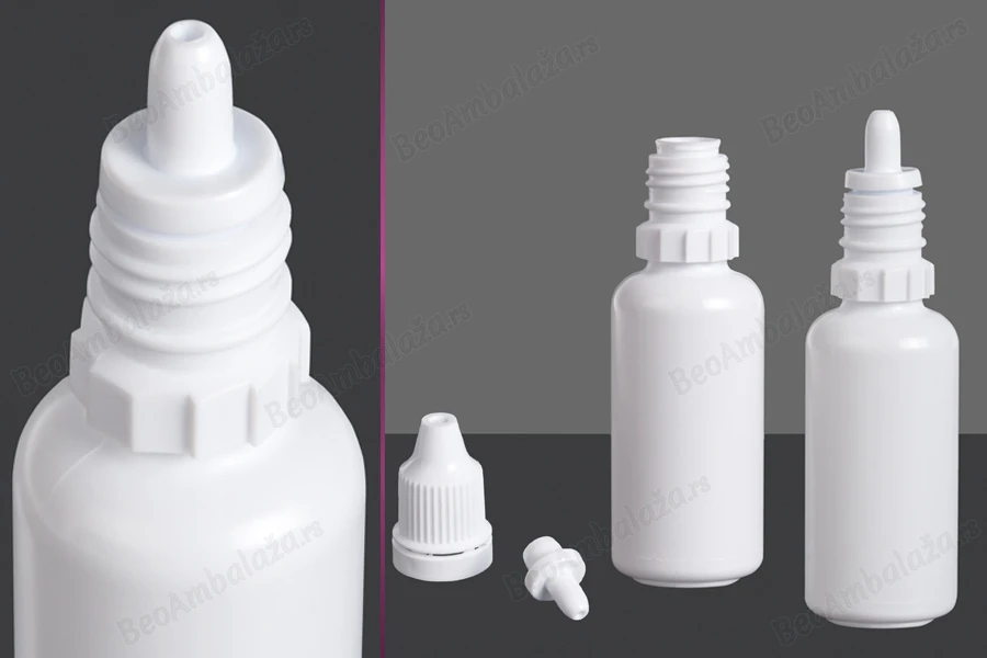Plastična flašica 20mL, sa zatvaračem i kapalicom - 100 kom-grupa_slika