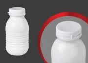 Plastična bela flašica 250mL, za sokove ili mlečne proizvode Plastična bela flašica 250mL, za sokove ili mlečne proizvode