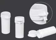 Kutijica u obliku tube  20mL, sa sigurnosnim prstenom za lekove - 100 kom