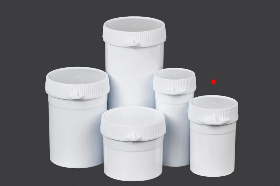 Kutijica u obliku tube 20mL, sa sigurnosnim prstenom za lekove - 100 kom Kutijica u obliku tube 20mL, sa sigurnosnim prstenom za lekove - 100 kom