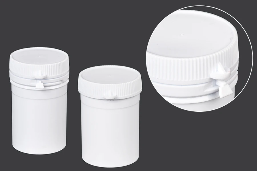 Kutijica u obliku tube 50mL, sa sigurnosnim prstenom za lekove - 100 kom
